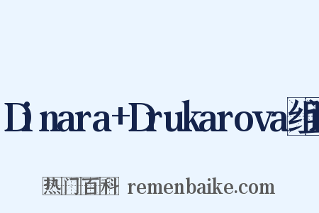 Dinara+Drukarova组词是什么意思的图片